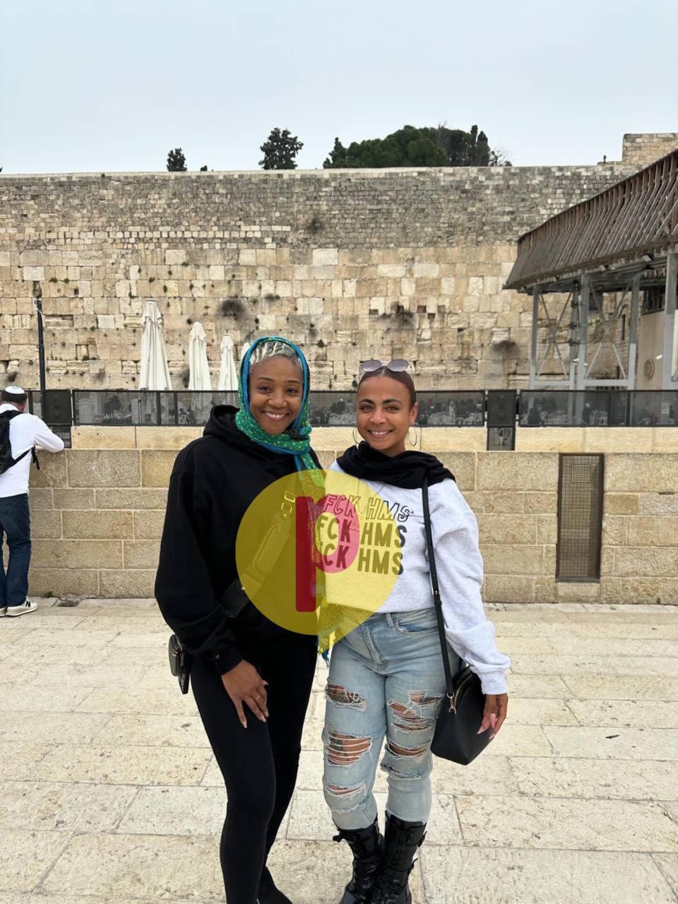 ביקור בירושלים. טיפאני האדיש (צילום: מאור פרי) טיפאני האדיש בישראל