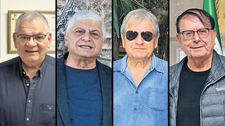 סימון אלפסי, אלי ברדה, פיני בדש, בני כשריאלר
