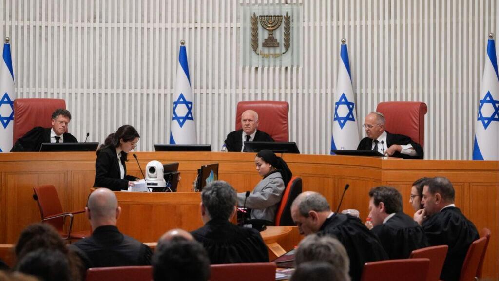 צילום: שלו שלום דיון בג"ץ חוק גיוס חרדים