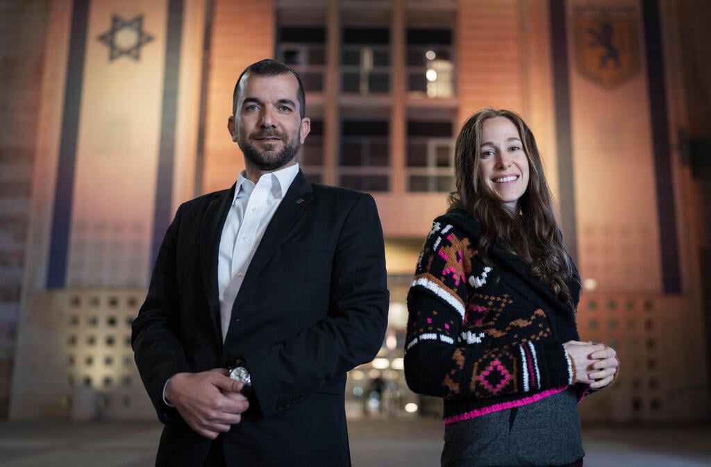 חרדית ממלכתית. מלכה גרינבלט ואבישי כהן (צילום: שלו שלום) מלכה גרינבלט ואבישי כהן מהמפלגה החרדית ליברלית