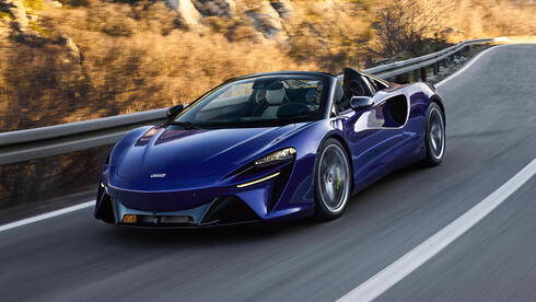 With winter's end, McLaren introduces a new hybrid convertible