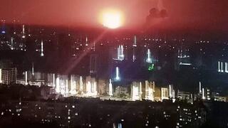 תיעוד ערבי מהתקיפות בדמשק, סוריה