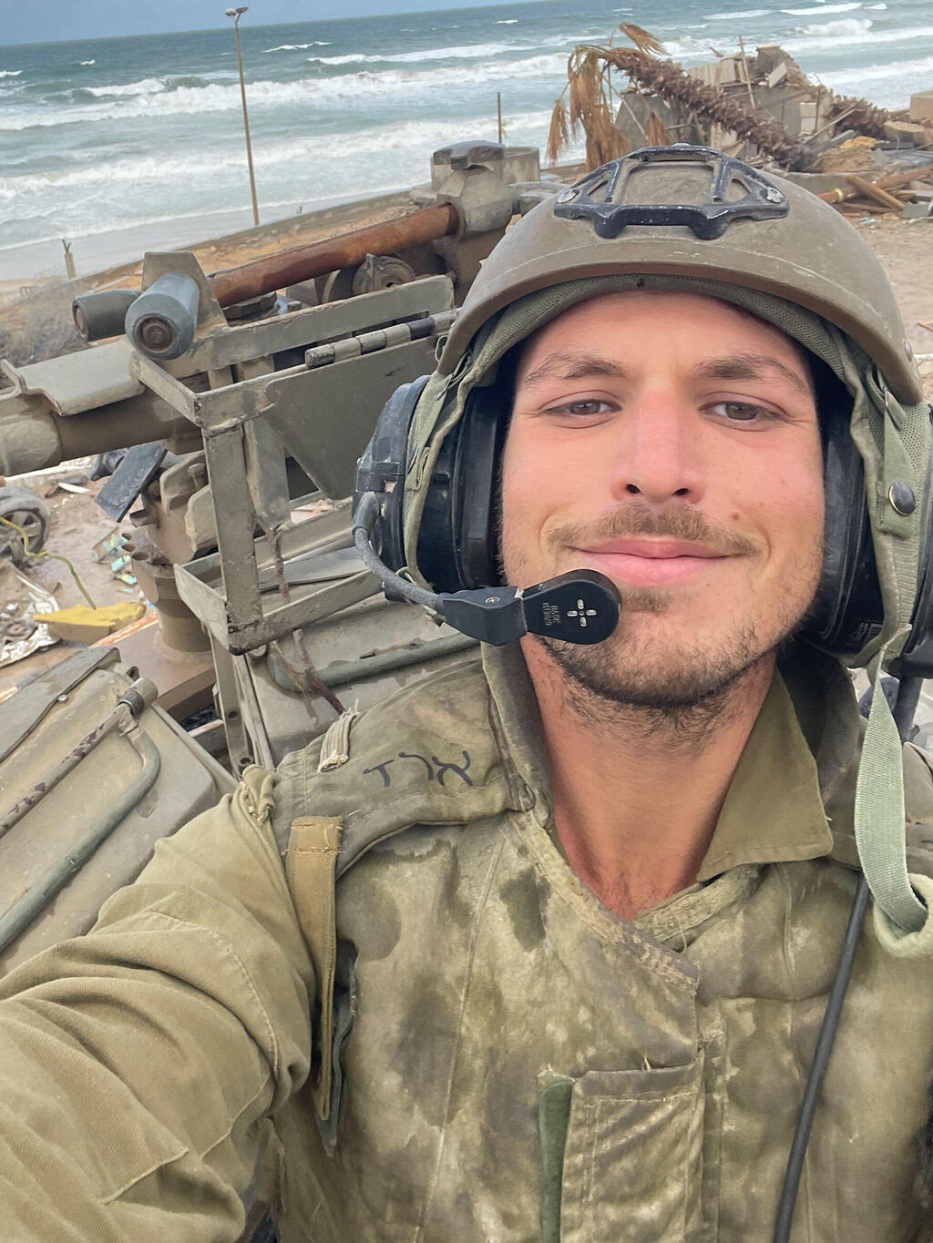 עידן ארד במילואים. "חודש וחצי בעזה" עידן ארד