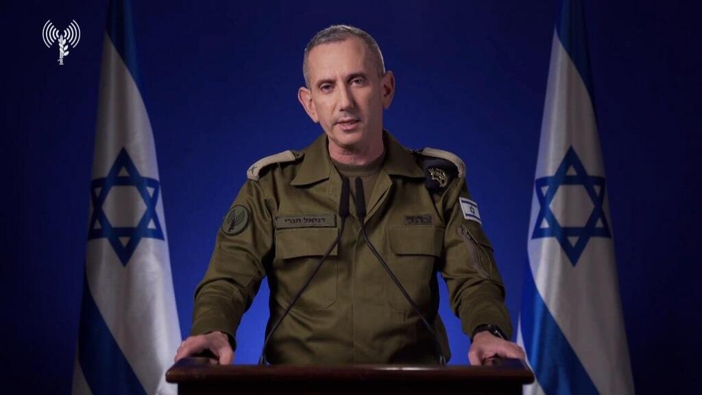 IDF Spokesperson Rear Admiral Daniel Hagari (Photo: IDF Spokesperson's Unit) דובר צה"ל דניאל הגרי