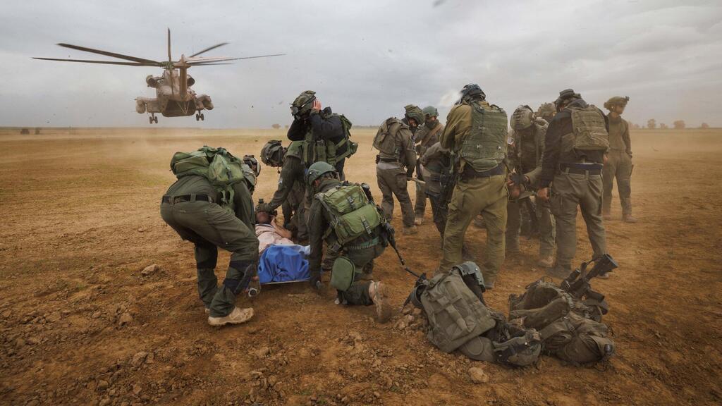 IDF forces in Gaza (Photo: Ziv Koren) לוחמי יחידת הניוד ברצועת עזה