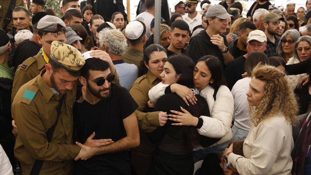 צילום: Amir Levy/Getty Images הלווייתו של סמל דולב חיים מלכה ז"ל