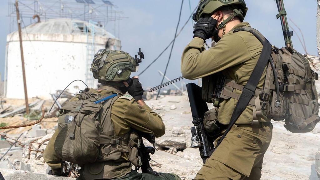 IDF forces during assault on Khan Younis Hemed neighborhood (Photo: IDF) תיעוד מפעילות כוחות צה"ל ברצועת עזה