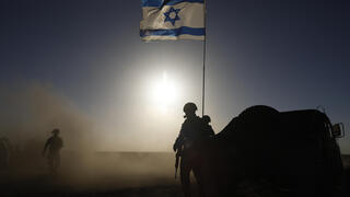 לוחמים לוחמי צה"ל בדרום ליד גבול רצועת עזה
