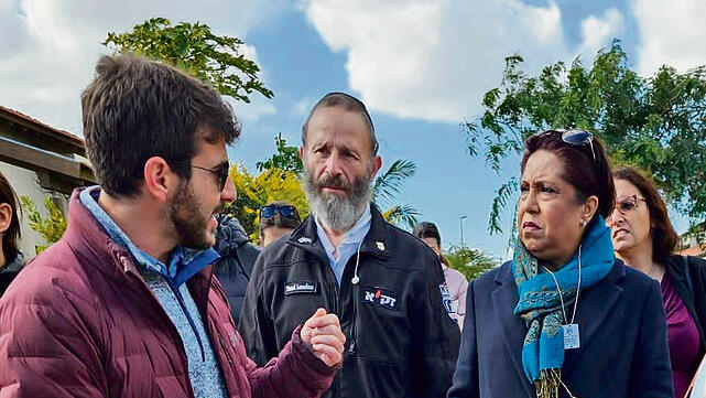 תת-מזכ"ל האו"ם לענייני אלימות מינית בסכסוכים, פרמילה פאטן בביקורה בישראל. כבר לא ניתן להכחיש (צילום: משרד החוץ) yk13828635