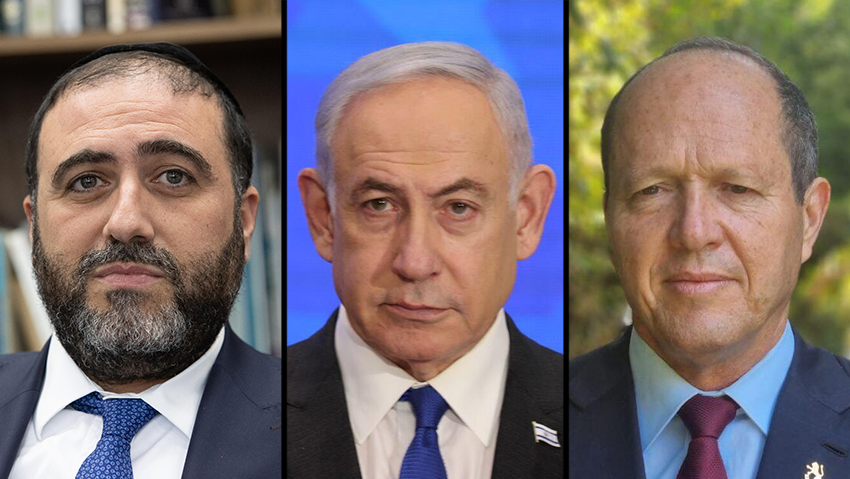 ברקת, נתניהו וארבל. ביקורת מתוך הממשלה על הודעת הליכוד (צילום: משה מזרחי, אלכס קולומויסקי) ברקת, נתניהו וארבל. ביקורת מתוך הממשלה על הודעת הליכוד