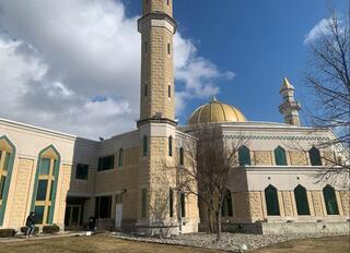 Outside of a Dearborn Mosque