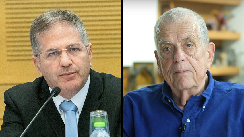 צילום: יותם רונן, שלו שלום פרופ' אהרון צ'חנובר, יואב קיש