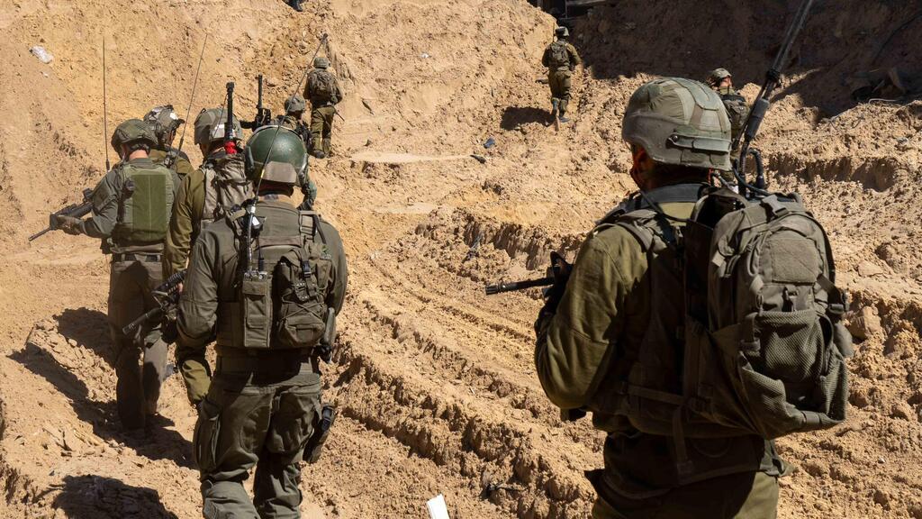 IDF forces in the Gaza Strip (Photo: IDF Spokesperson's Unit) פעילות כוחות צה"ל ברצועה
