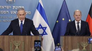 הצהרה לתקשורת של רוה"מ בנימין נתניהו וקנצלר גרמניה אולף שולץ