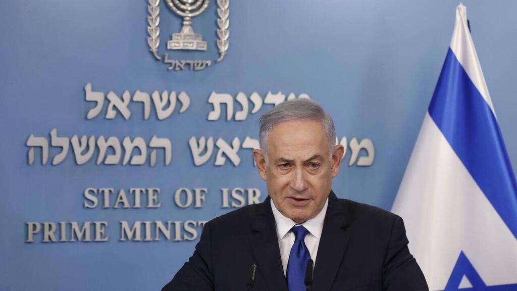 Benjamin Netanyahu (Photo: Olivier Fitoussi / Haaretz) הצהרה לתקשורת של רוה"מ בנימין נתניהו וקנצלר גרמניה אולף שולץ
