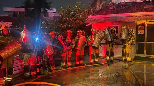 Firefighters rescue 11 Torah scrolls from burning synagogue in central Israel