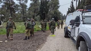 זירת הפיגוע בגוש עציון