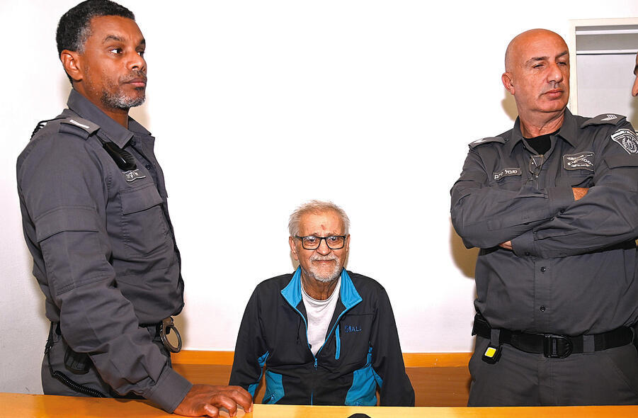 פרי בבית המשפט, אתמול | צילום: הרצל יוסף yk13848113