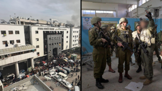 הרמטכ"ל הרצי הלוי בהערכת מצב בבית החולים שיפא ברצועת עזה הרמטכ"ל הרצי הלוי בהערכת מצב בבית החולים שיפא ברצועת עזה