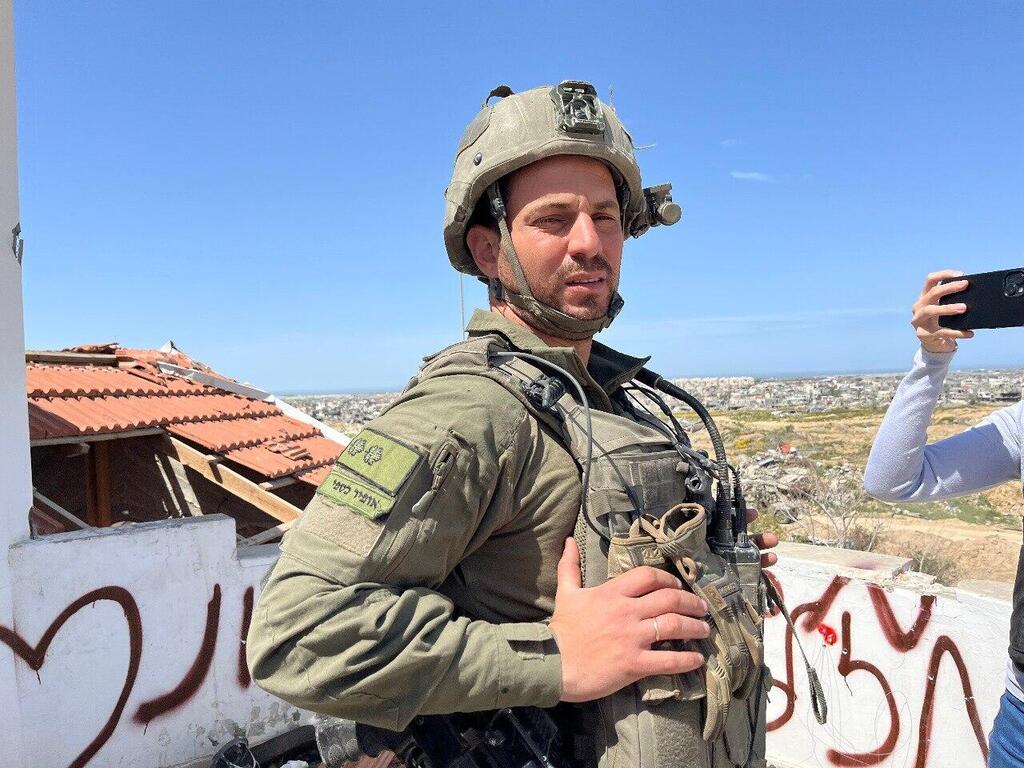 יעל צ'כנובר הצטרפה ללוחמים בעזה