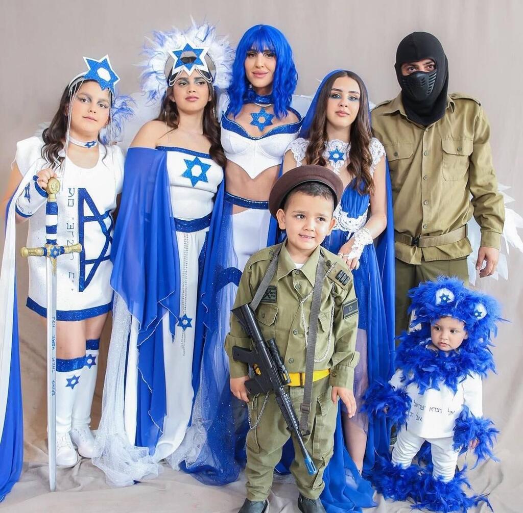אל אל ישראל. עינב בובליל והמשפחה בצל המלחמה (צילום: אינסטגרם) פורים 2024