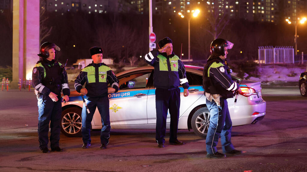 בניין אולם קונצרטים רוסיה ליד מוסקבה ירי פיצוץ