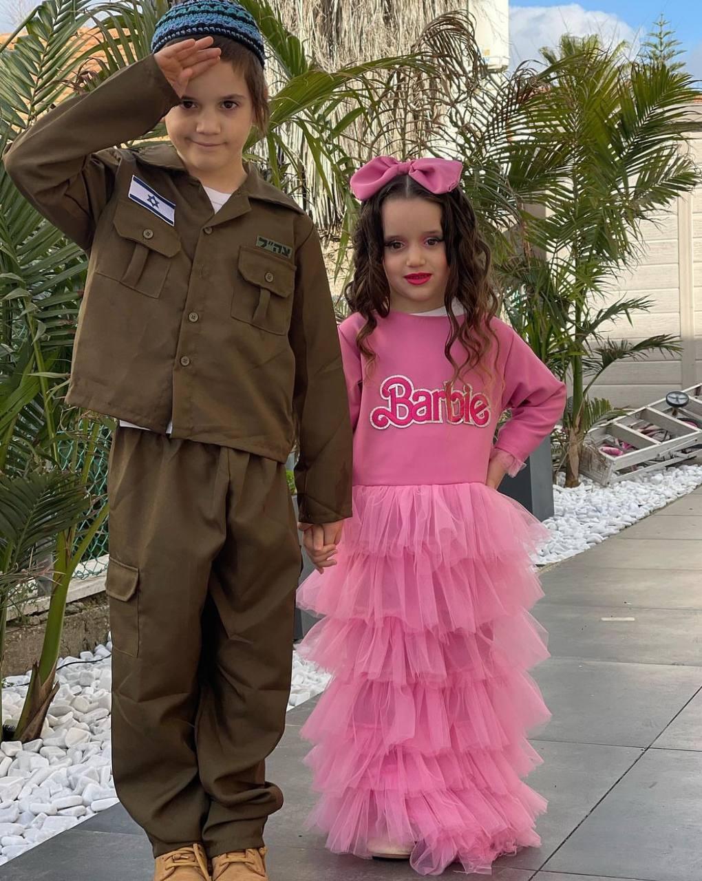 הילדים של סתיו קצין (צילום: אינסטגרם) סתיו קצין