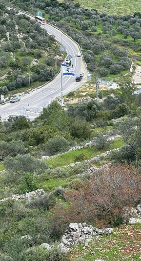 Terrorist sniper's position in West Bank attack yk13852601