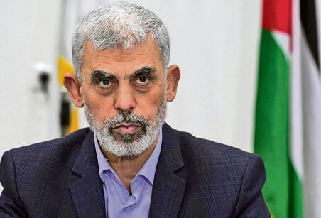 סינוואר | צילום: אי־פי, Adel Hana yk13862402