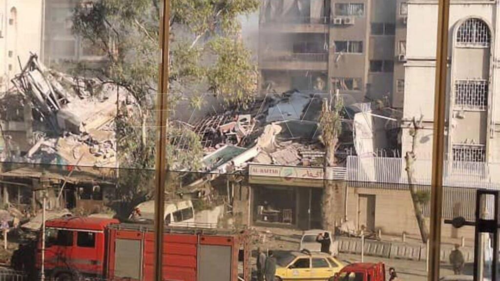 דיווחים סורים על תקיפות ישראליות בדמשק