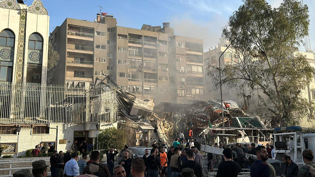 צילום: Maher AL MOUNES / AFP דיווחים סורים על תקיפות ישראליות בדמשק