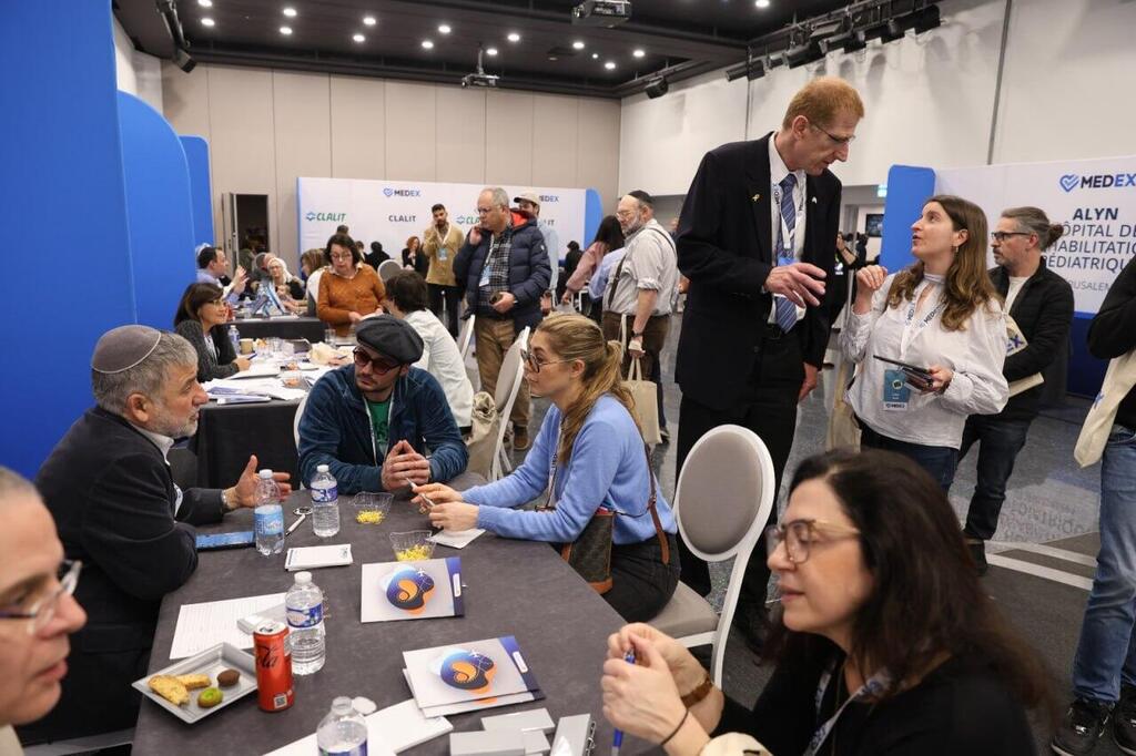 Approximately 450 Jewish physicians from France and Belgium attended the MedEx event in Paris 