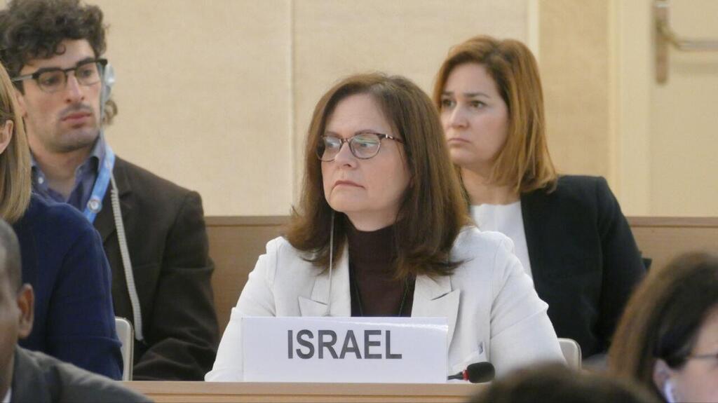 השגרירה למוסדות האו"ם בז'נבה מירב אילון-שחר (צילום: משלחת ישראל לז'נבה) שגרירת ישראל לז'נבה מירב אילון שחר
