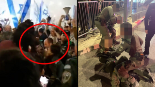 מחאה בצומת קפלן