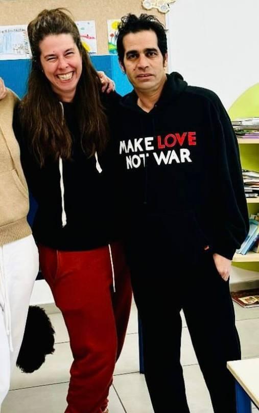 בקרוב חתן וכלה. אביב גפן ושרון קאופמן (צילום: אינסטגרם) אביב גפן שרון קאופמן