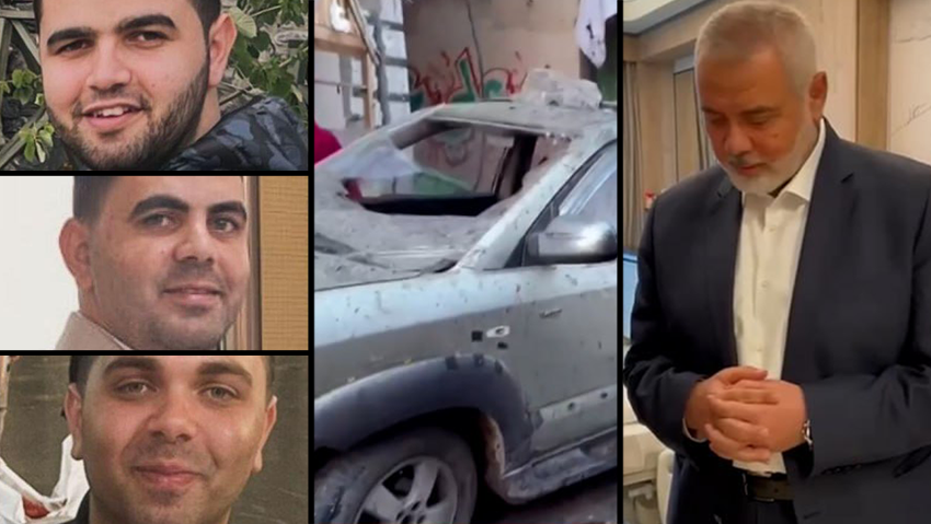 Three of Ismail Haniyeh;s sons were killed in an airstrike this week איסמעיל הנייה