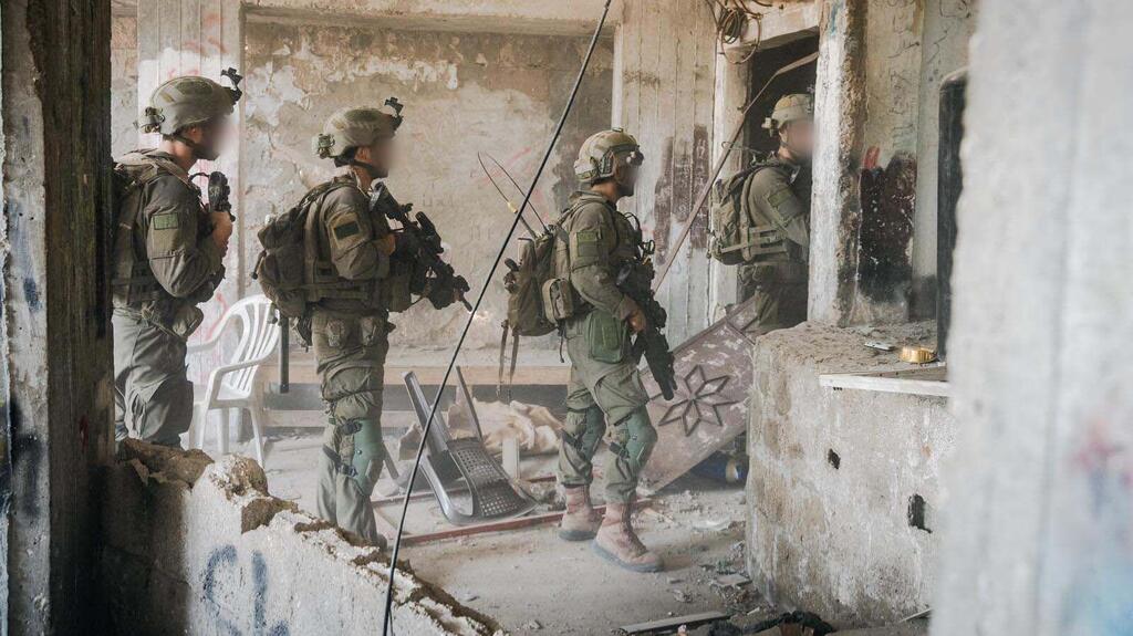 IDF forces in Gaza (Photo: IDF Spokesperson's Unit) תיעוד מפעילות חטיבת הנח"ל במרכז הרצועה