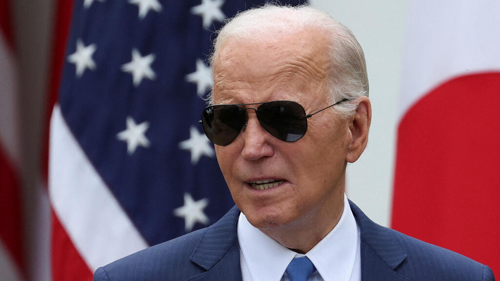 U.S. President Joe Biden (Photo: Reuters) נשיא ארה"ב ג'ו ביידן פגישה עם ראש ממשלת יפן פומיו קישידה בוושינגטון
