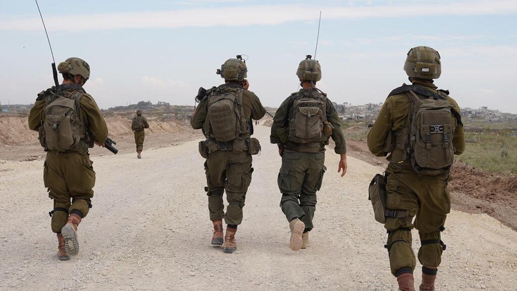 כוחות צה"ל בג'באליה, בחודש שעבר. כעת נאלצים לחזור (צילום: דובר צה"ל) פעילות כוחות צה"ל ברצועה