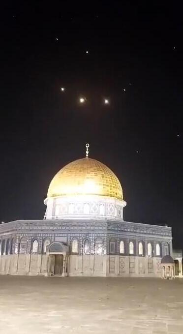 Intercept over Temple Mount יירוטים בשמי הר הבית שבמזרח ירושלים