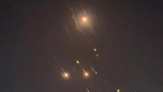 יירוטים של התקיפה האיראנית מעל עמאן יירוטים בשמי עמאן