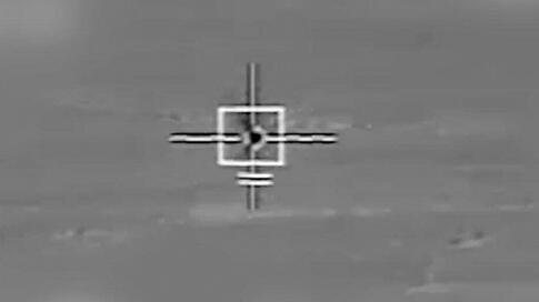 One of the target interceptions (Photo: IDF Spokesperson's Unit) yk13891940