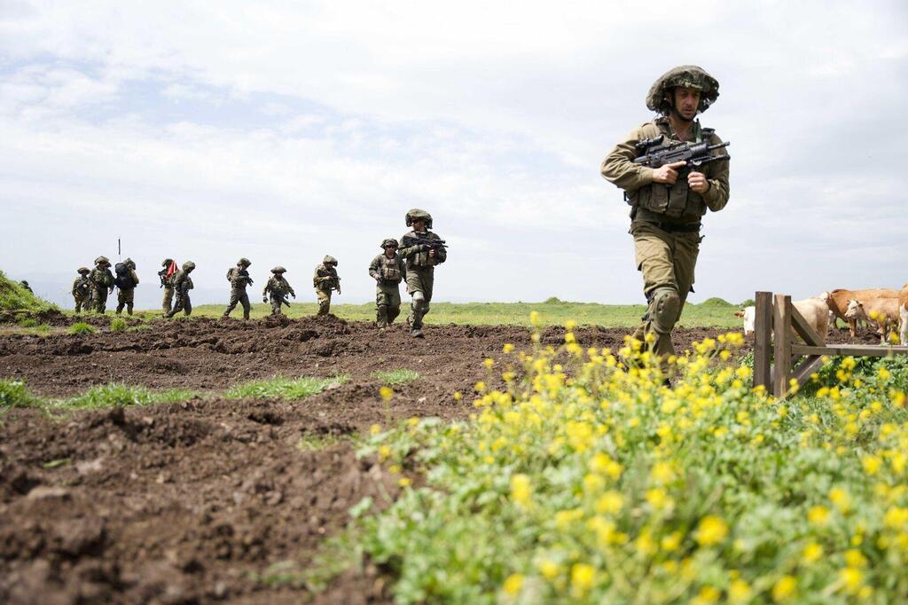 וגם בצפון (צילום: דובר צה"ל) פעילות כוחות צה"ל בפיקוד צפון לקראת פסח