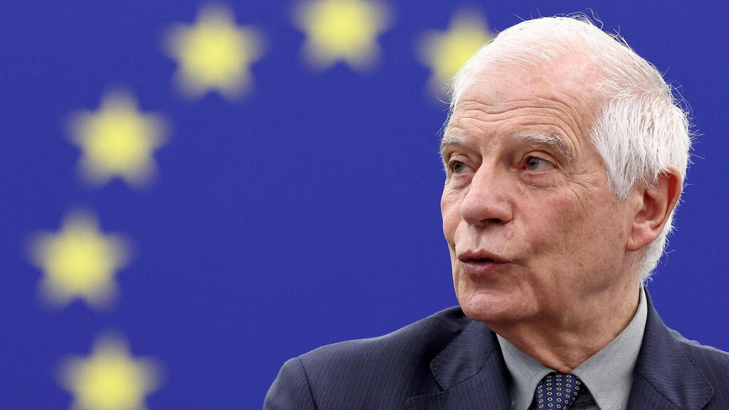 Josep Borrell (Photo: FREDERICK FLORIN / AFP) ג'וזפ בורל