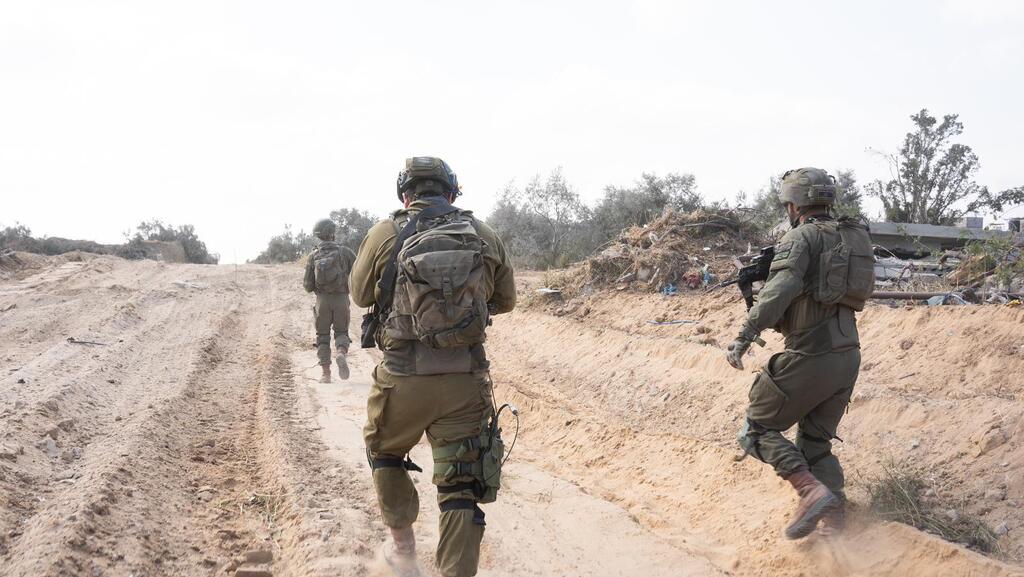 צילום: דובר צה"ל תיעוד מפעילות חטיבת הנח"ל ברצועת זה