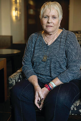 Varda Goldstein received updates in real-time until there was silence (Photo: Oz Mualem) yk13901633