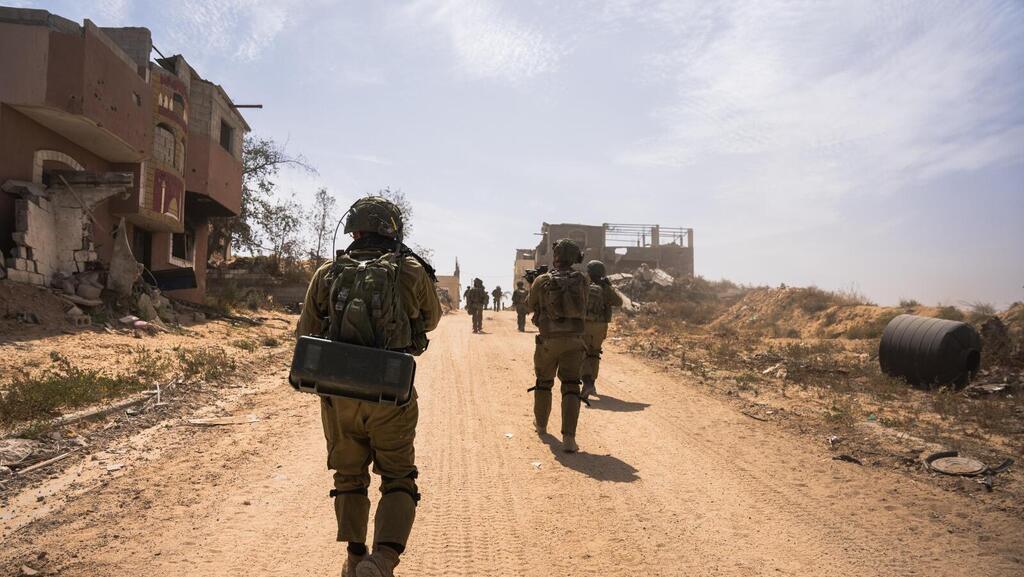 כוחות צה"ל בעזה (צילום: דובר צה"ל) פעילות חטיבת ׳כרמלי׳ (2) במרחב מסדרון מרכז הרצועה