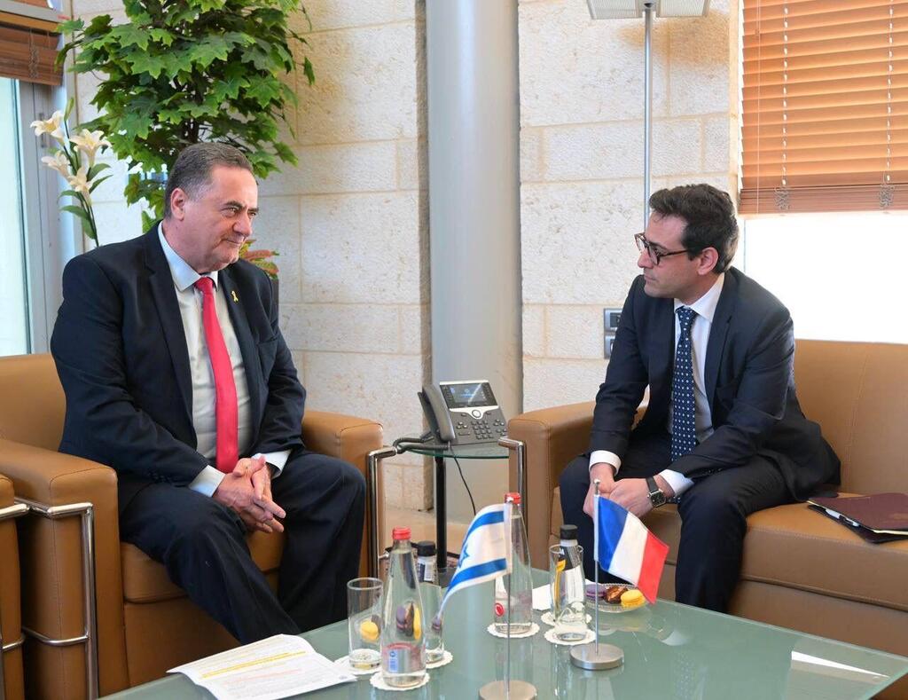 פגישת ישראל כ"ץ עם סטפן סז'ורנה