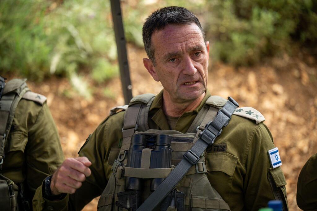 הרמטכ״ל הלוי (צילום: דובר צה"ל ) הרמטכ״ל ללוחמי המילואים בצפון: הערכה עצומה לכם בשם צה״ל ומדינת ישראל