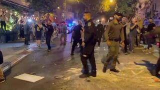 עימותים בין המשטרה למשפחות החטופים במצודת זאב